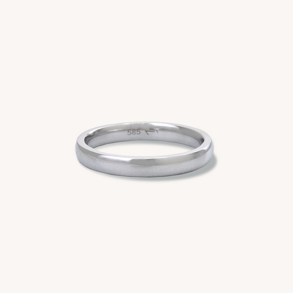 Timeless Polish Half-Dome Ring