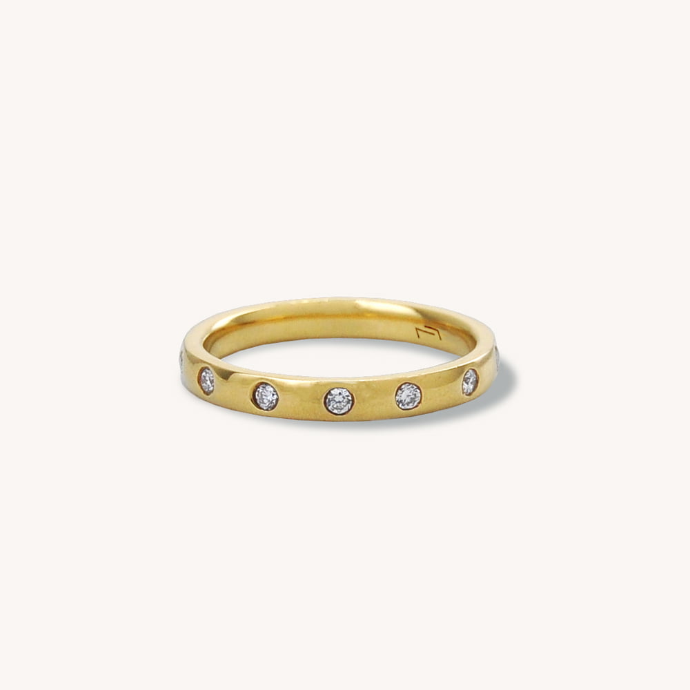 Graceful Eternity Flush Ring