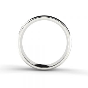 Textured Finished Beveled Edge Ring