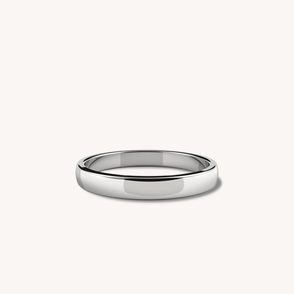 Timeless Polish Half Dome Ring (2.50mm)