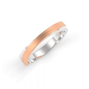 Dual-Tone Gold Intertwined Ring