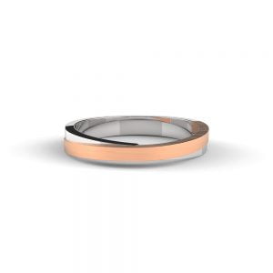 Dualtone intertwine band - RG -2 Dual-Tone Gold Intertwine Ring