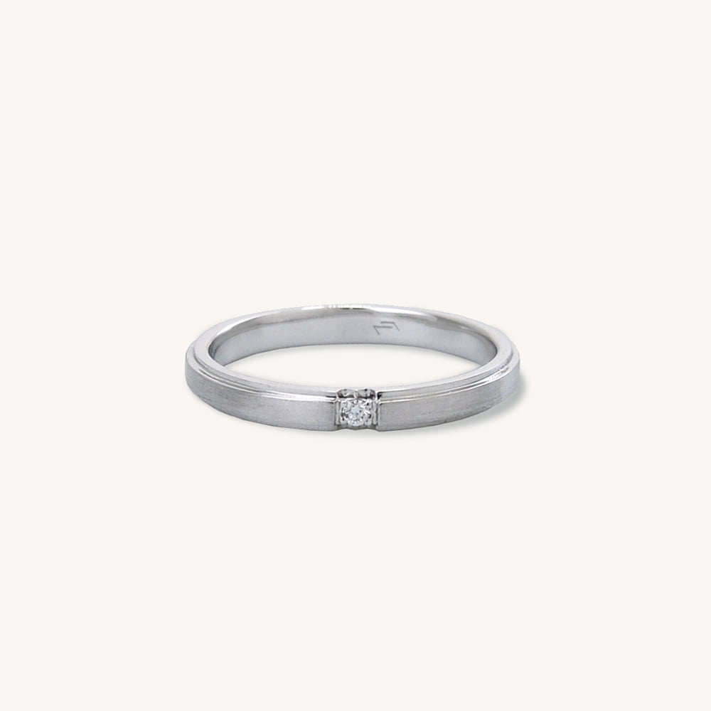 Secret Letter Diamond Ring