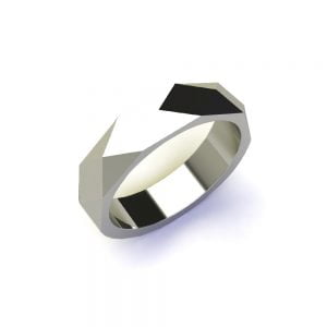 Facet Wedding Bands