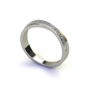 Intertwined Diamond Band