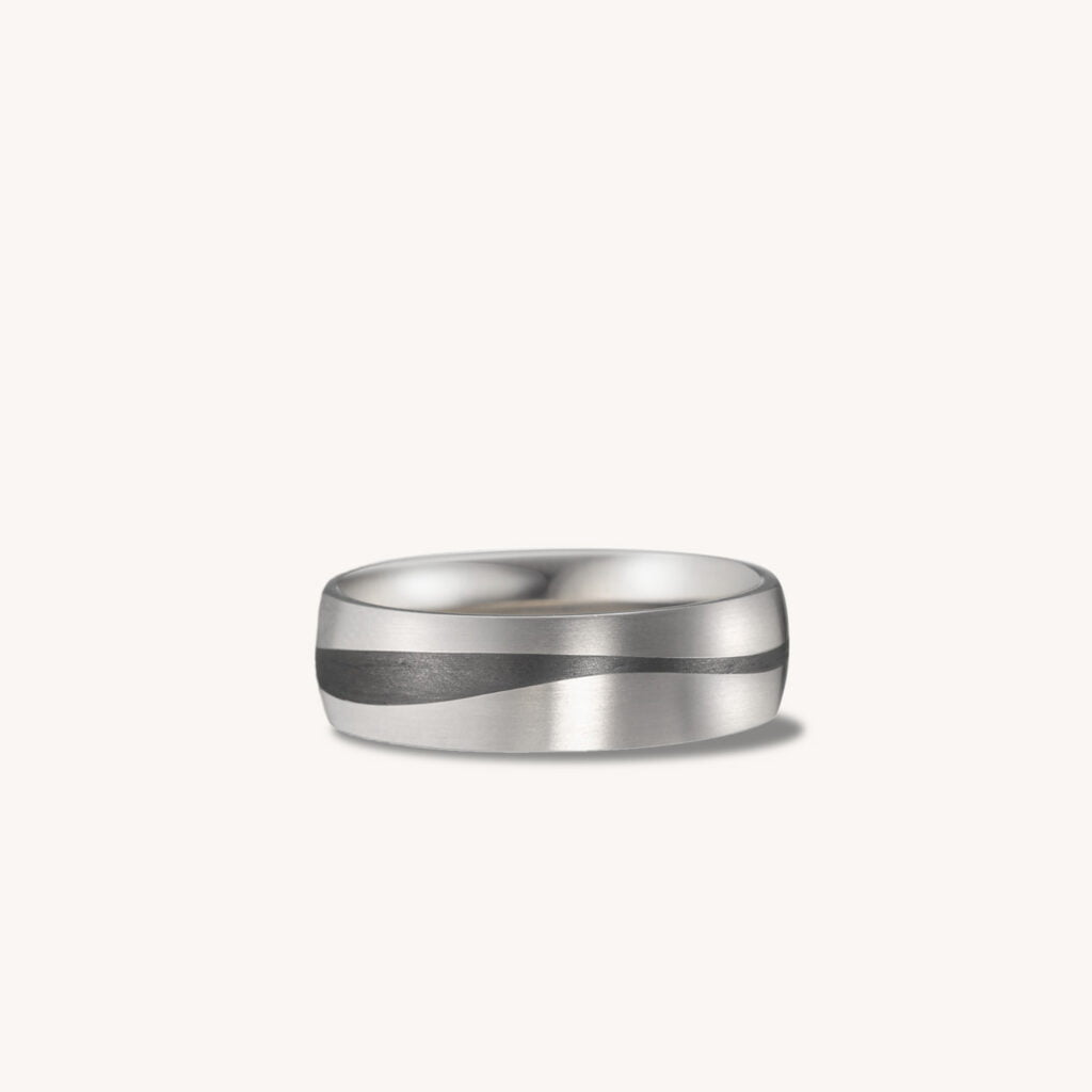 Carbon Titanium Ring