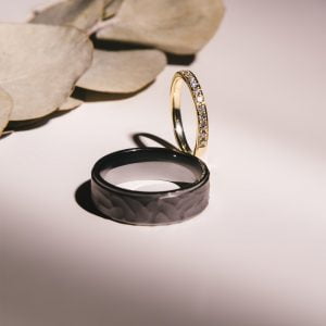 Tantalum Textured Ring