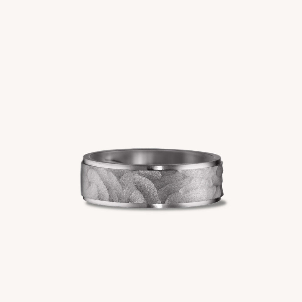 Tantalum Textured Ring