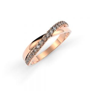 Union Intertwined Diamond Band