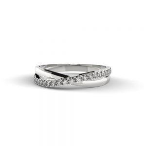 Union Intertwined Diamond Band