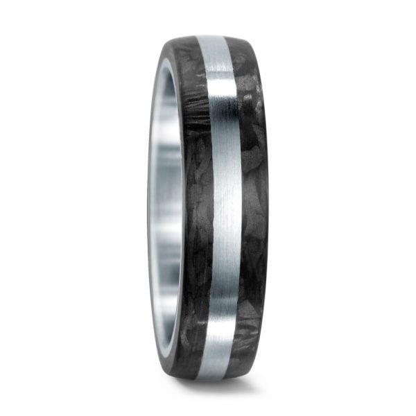 Carbon-Stainless Steel Inlay Band