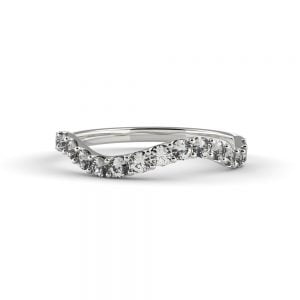 River Swirl Diamond Band