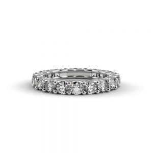 Trellis Eternity Diamond Band