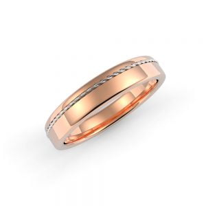 Dual Tone Twist Slit Band