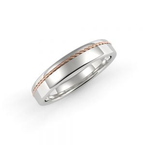Dual Tone Twist Slit Band