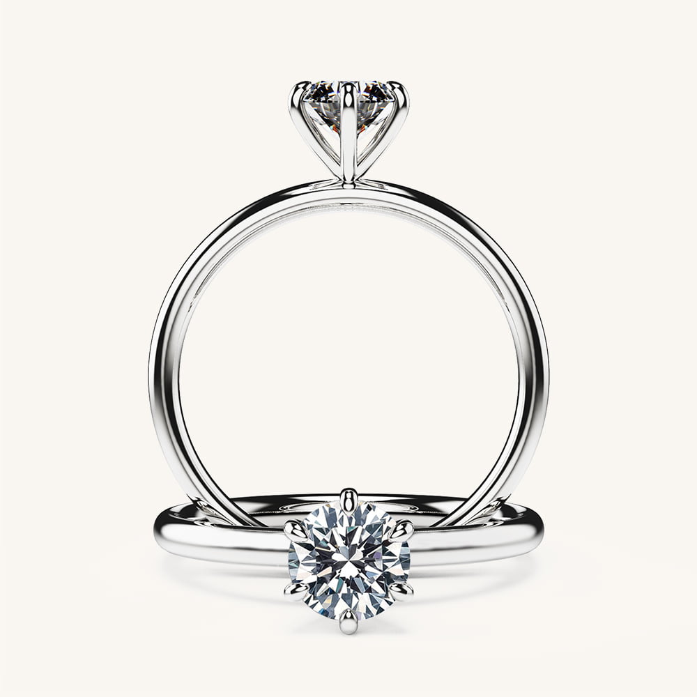 Tiara Diamond Engagement Ring