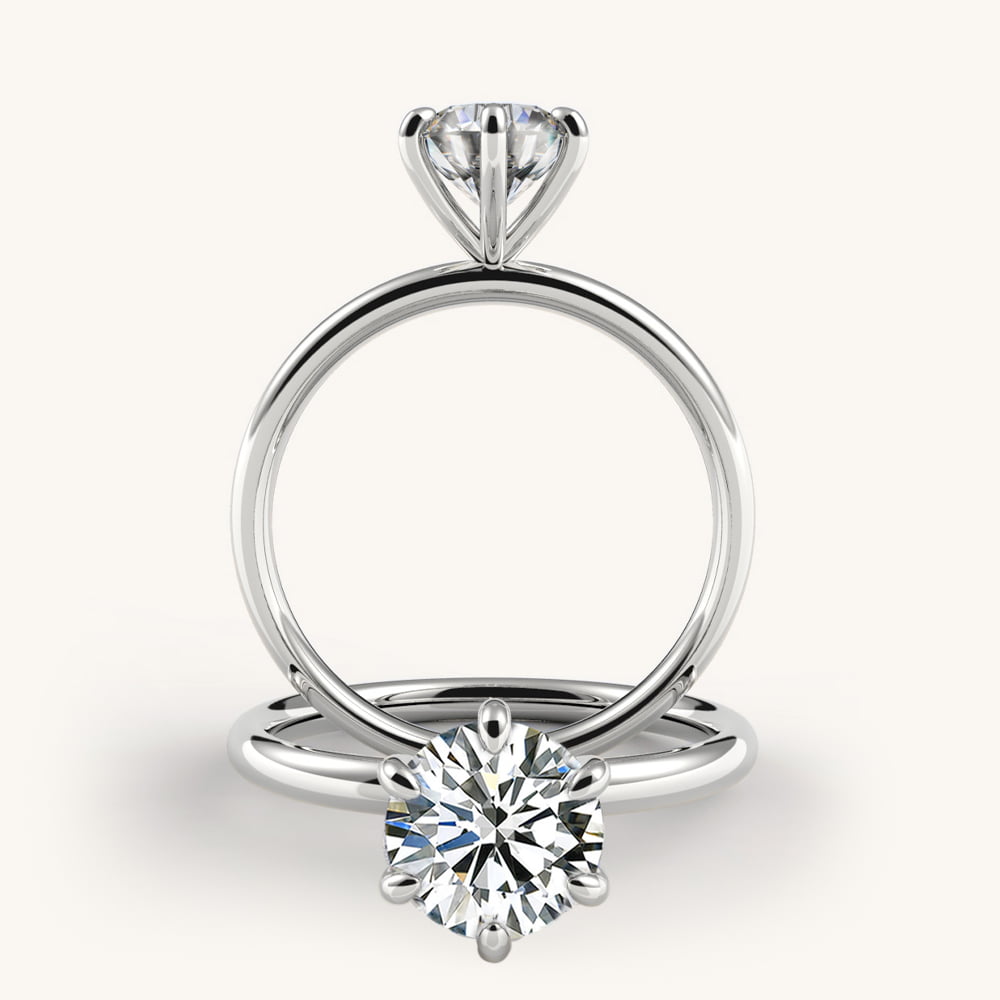 Tiara Diamond Engagement Ring