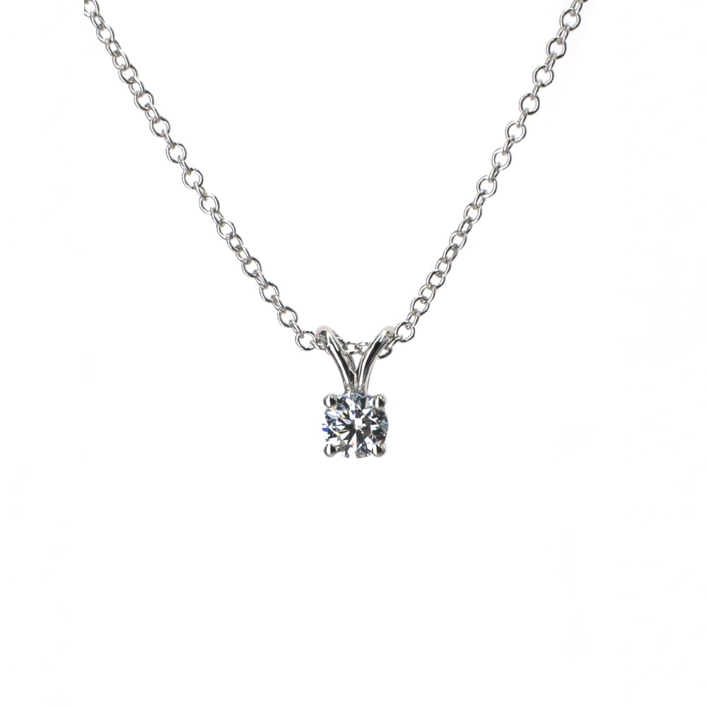 Timeless Lab-Grown Diamond Stud Necklace (0.50ct)
