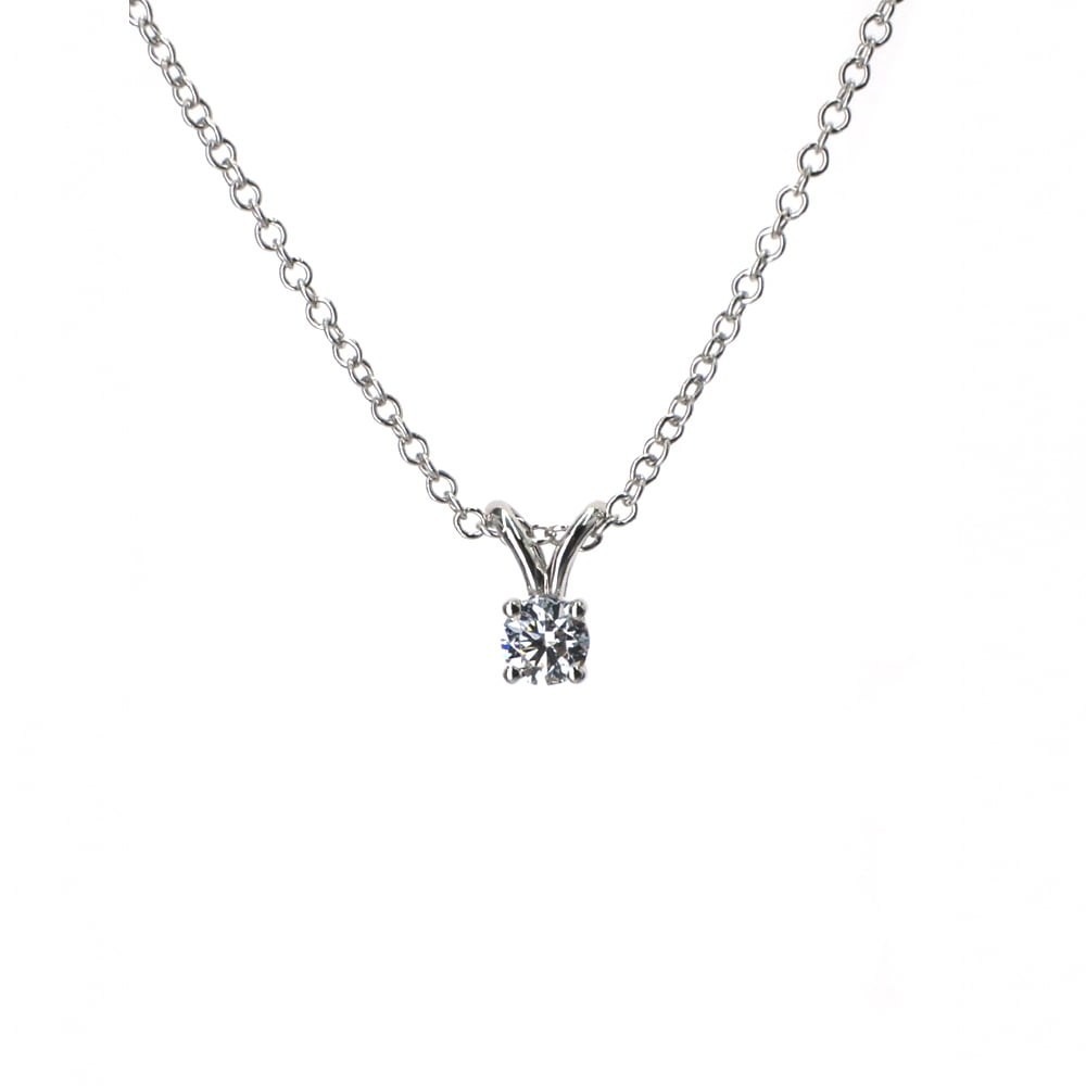 Timeless Lab-Grown Diamond Stud Necklace (0.30ct)