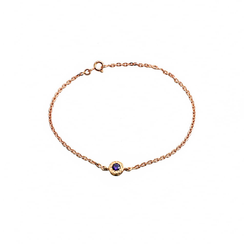 Natural Amethyst Bracelet